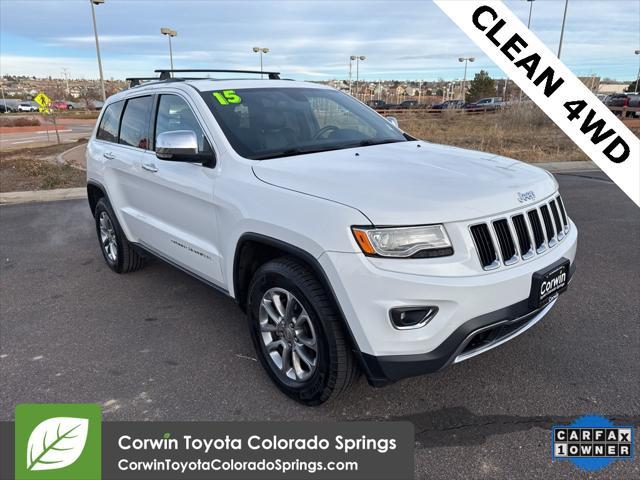 used 2015 Jeep Grand Cherokee car, priced at $14,000