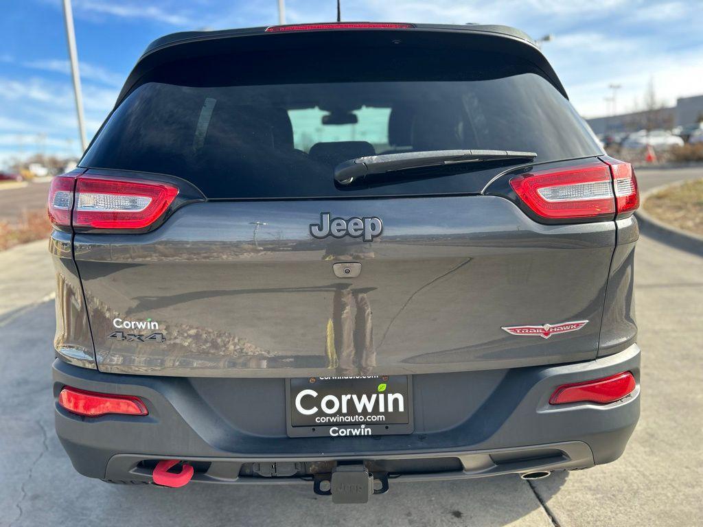 used 2017 Jeep Cherokee car, priced at $13,500