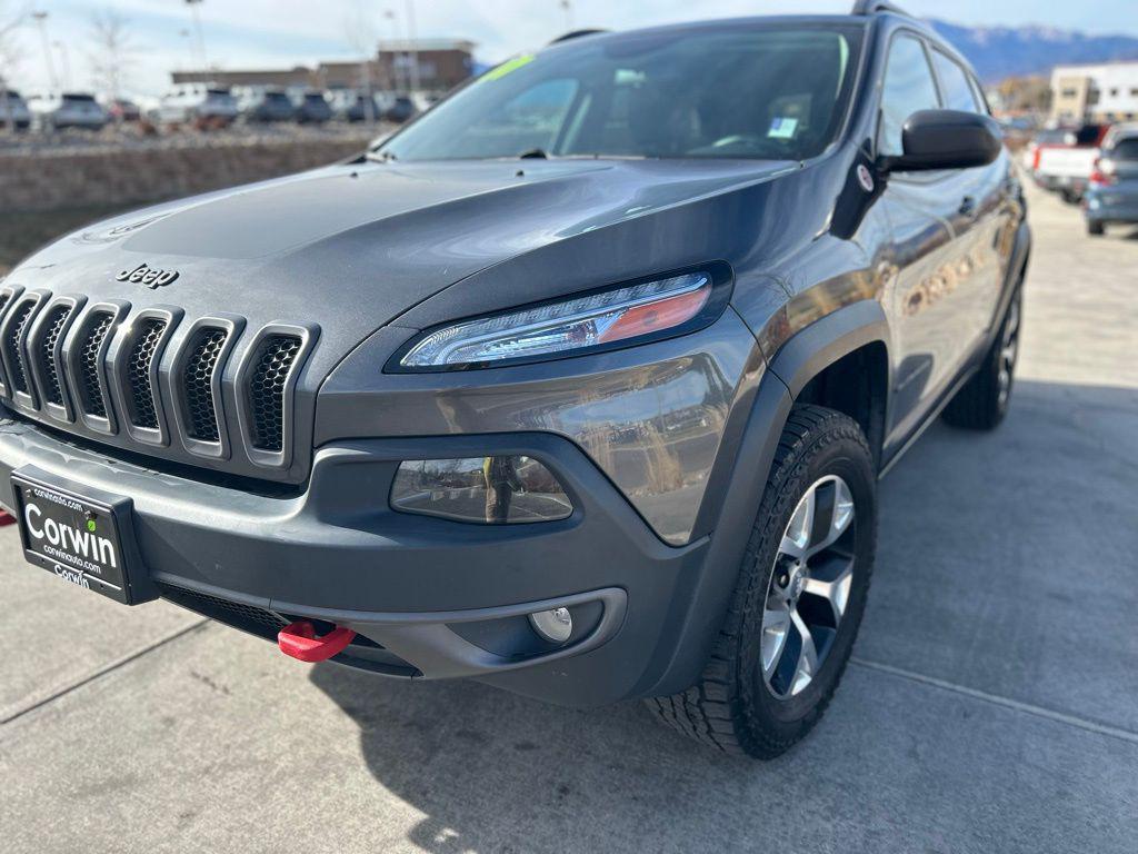 used 2017 Jeep Cherokee car, priced at $13,500