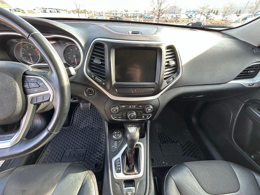 used 2017 Jeep Cherokee car, priced at $13,500