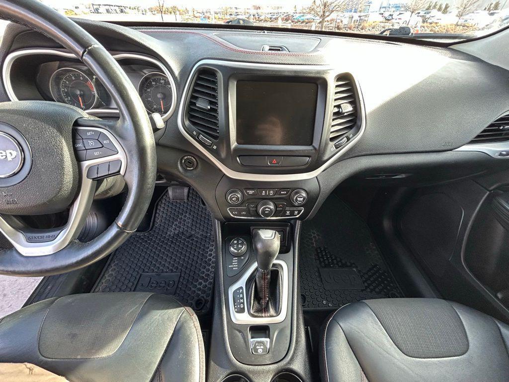 used 2017 Jeep Cherokee car, priced at $13,500