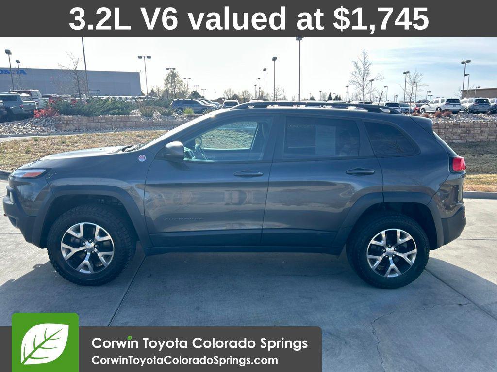 used 2017 Jeep Cherokee car, priced at $13,500