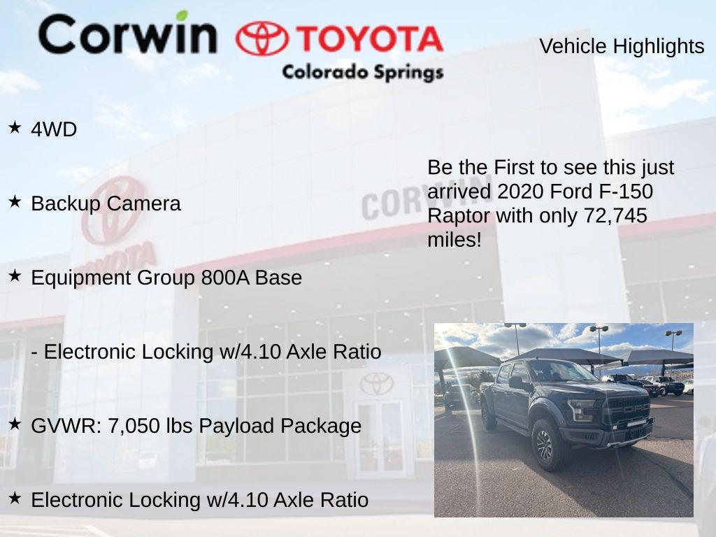 used 2020 Ford F-150 car, priced at $47,000