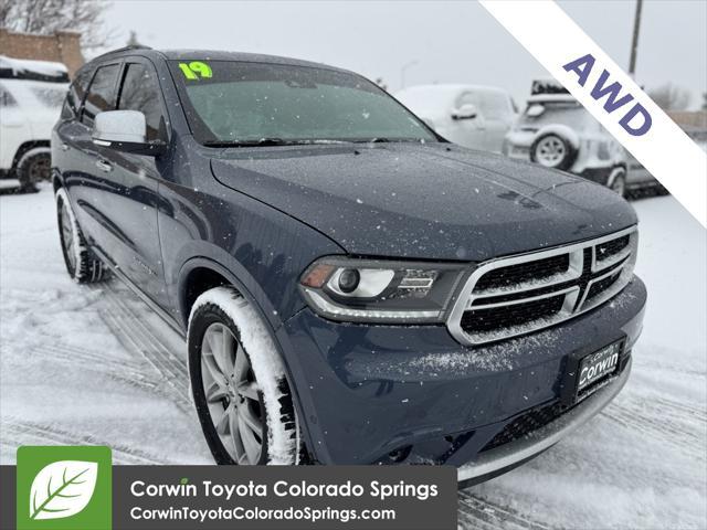 used 2019 Dodge Durango car, priced at $24,000