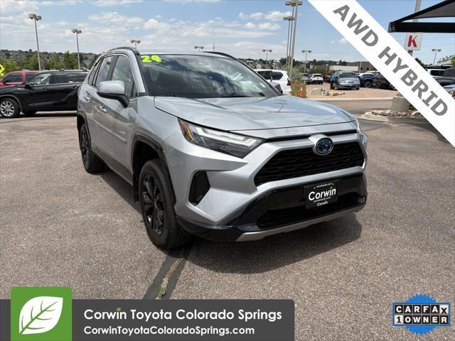 used 2024 Toyota RAV4 Hybrid car, priced at $37,000