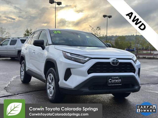 used 2024 Toyota RAV4 car, priced at $29,500