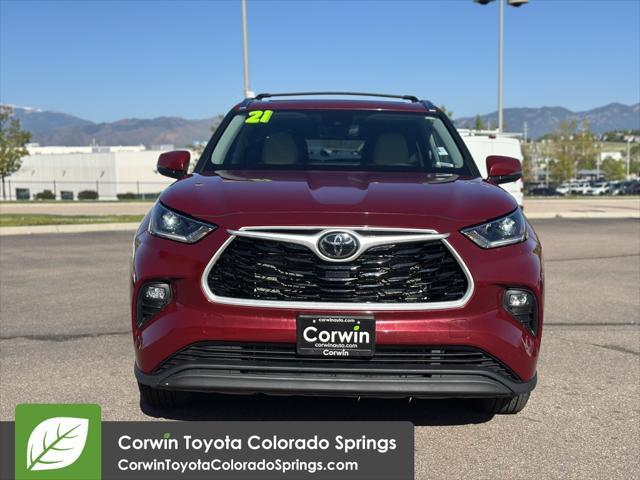 used 2021 Toyota Highlander car, priced at $32,500