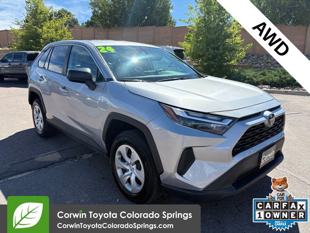 used 2024 Toyota RAV4 car, priced at $28,500