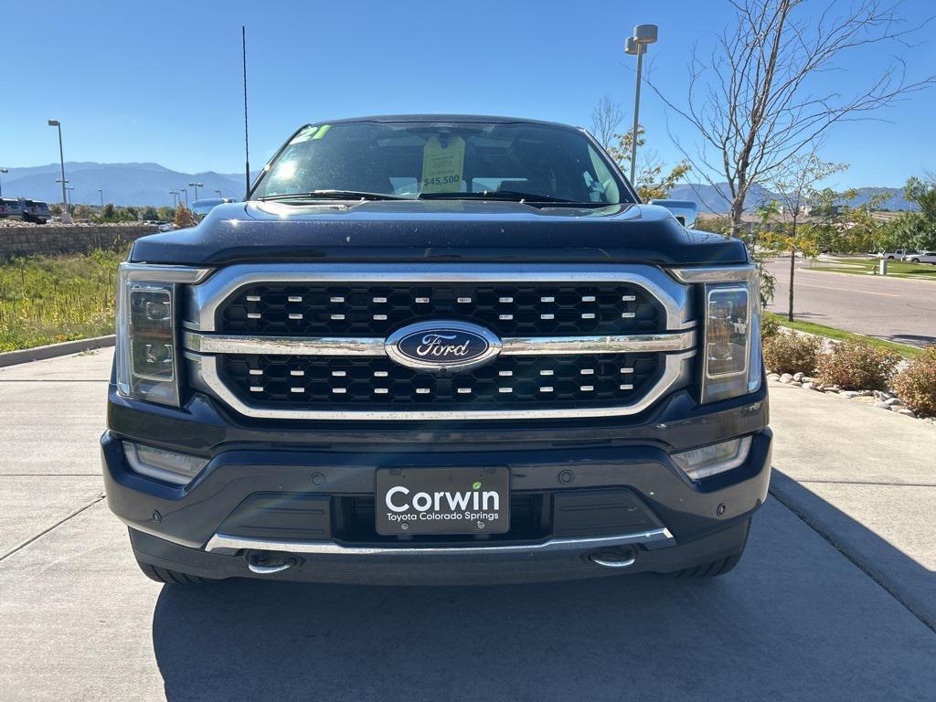 used 2021 Ford F-150 car, priced at $45,500