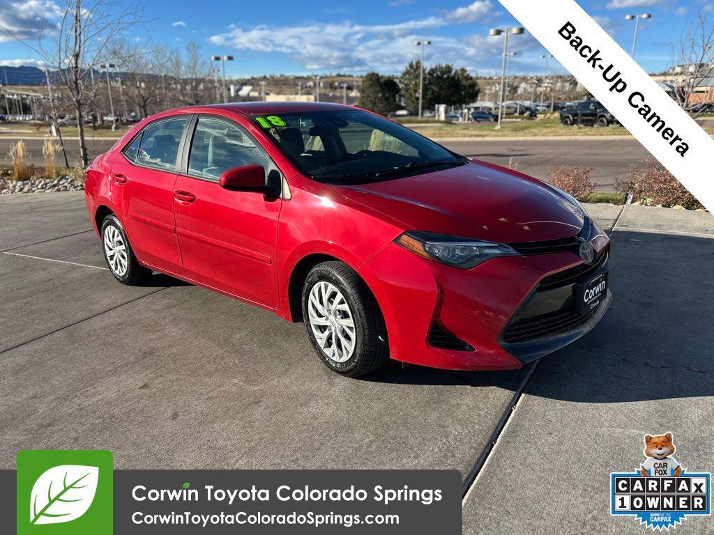 used 2018 Toyota Corolla car, priced at $14,500