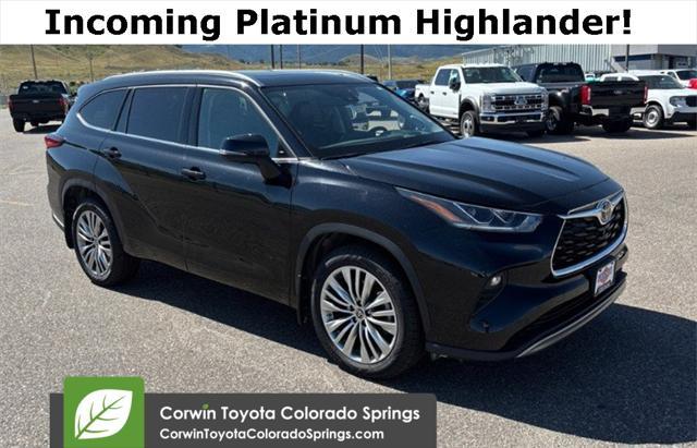 used 2023 Toyota Highlander car, priced at $47,000