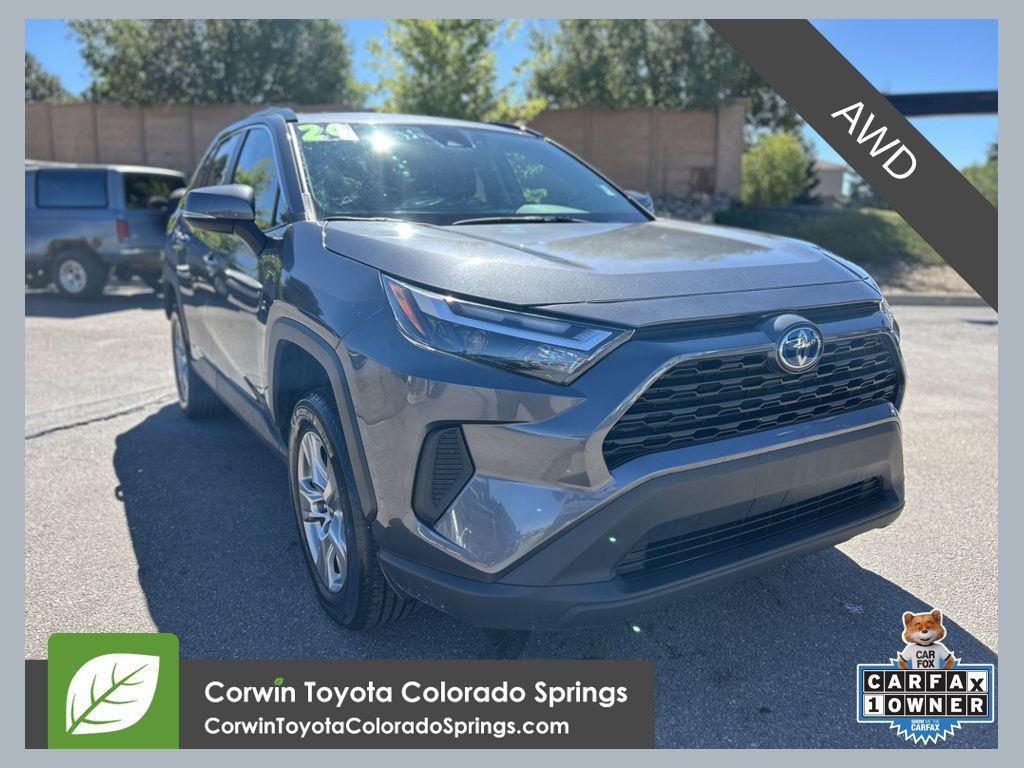 used 2024 Toyota RAV4 Hybrid car, priced at $32,500