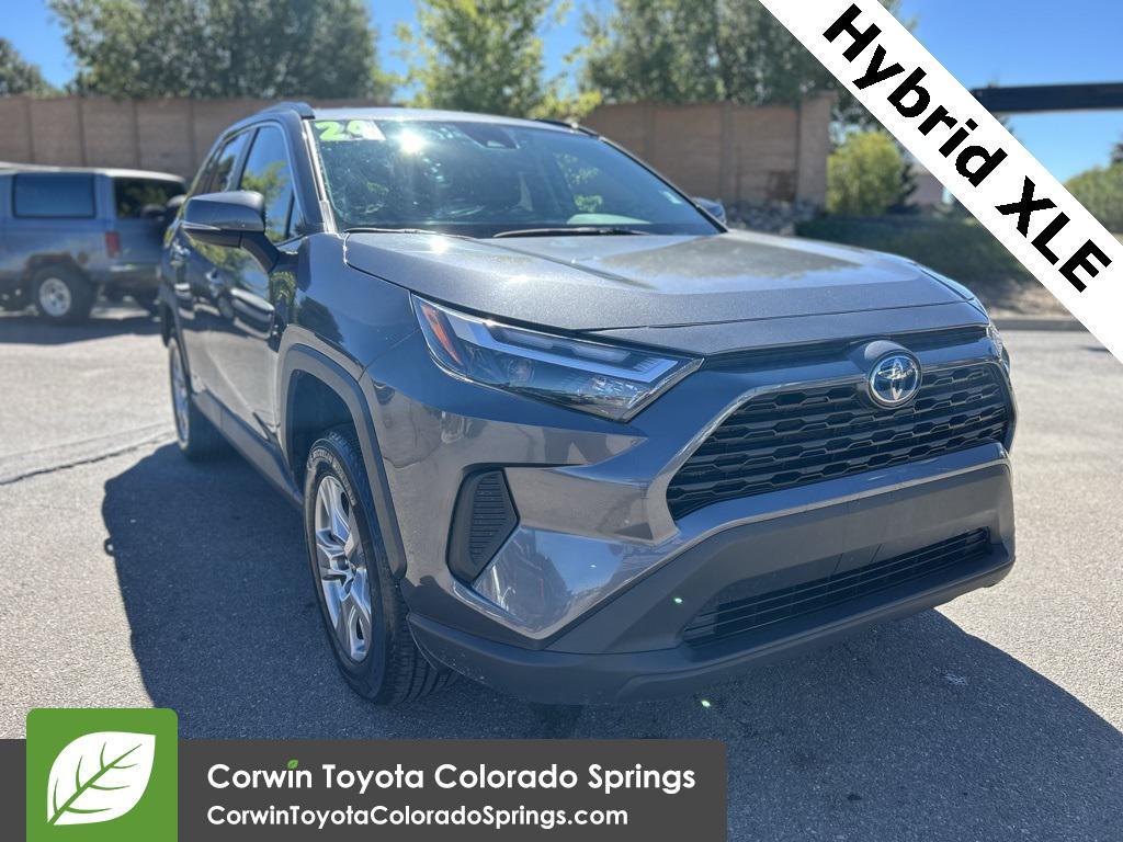 used 2024 Toyota RAV4 Hybrid car, priced at $33,000