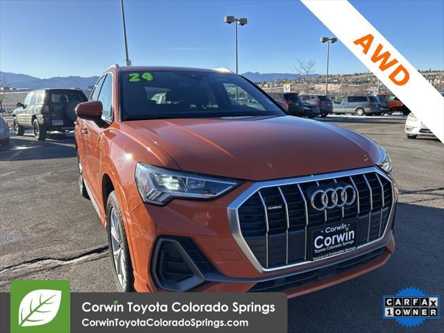 used 2024 Audi Q3 car, priced at $28,139