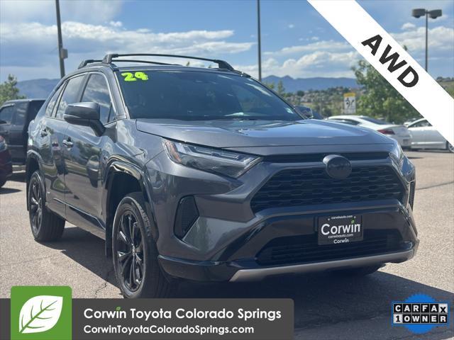 used 2024 Toyota RAV4 Hybrid car, priced at $37,000