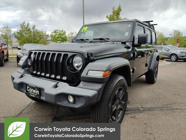 used 2019 Jeep Wrangler Unlimited car, priced at $24,500