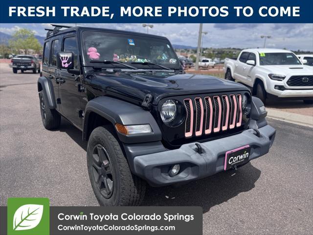 used 2019 Jeep Wrangler Unlimited car, priced at $24,500