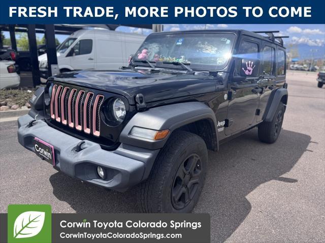 used 2019 Jeep Wrangler Unlimited car, priced at $24,500