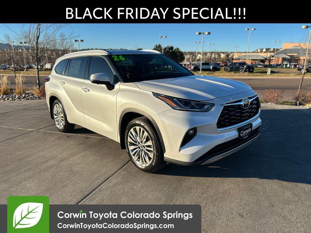 new 2026 Toyota Highlander car, priced at $56,042