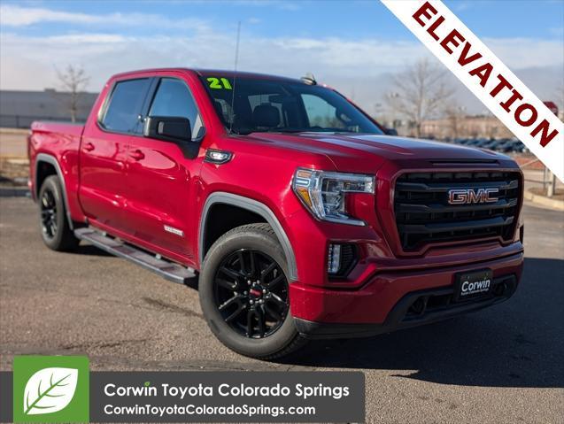 used 2021 GMC Sierra 1500 car, priced at $37,000