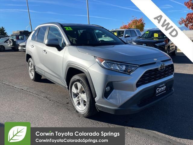 used 2021 Toyota RAV4 car, priced at $26,500