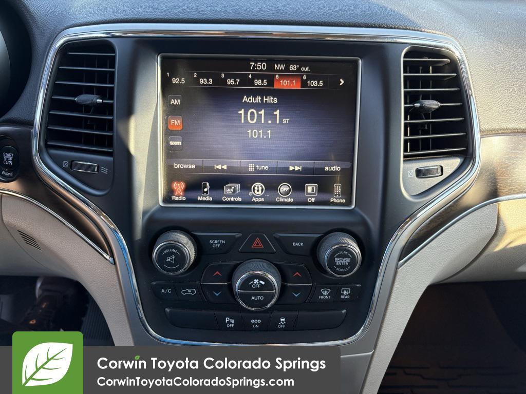 used 2015 Jeep Grand Cherokee car, priced at $11,000