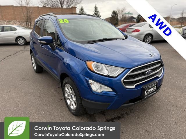 used 2020 Ford EcoSport car, priced at $14,200