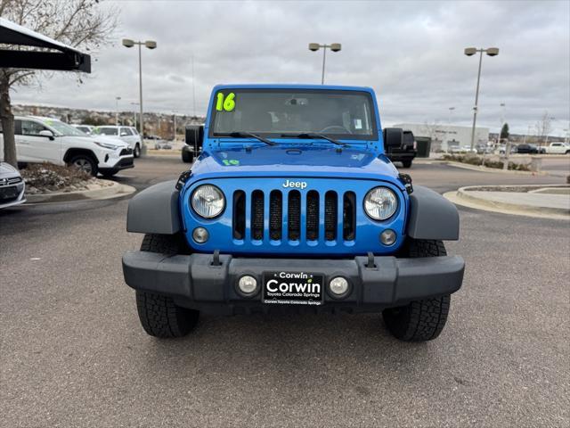 used 2016 Jeep Wrangler Unlimited car, priced at $16,700