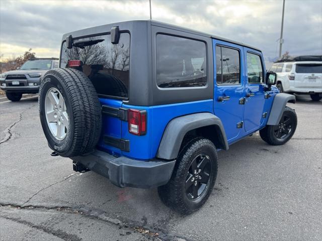 used 2016 Jeep Wrangler Unlimited car, priced at $16,700