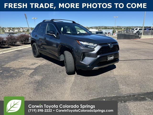 used 2022 Toyota RAV4 Hybrid car, priced at $37,500