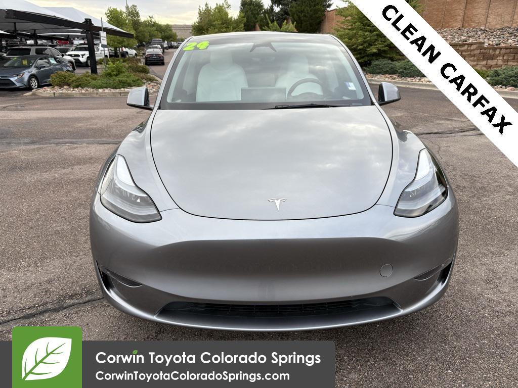used 2024 Tesla Model Y car, priced at $35,600