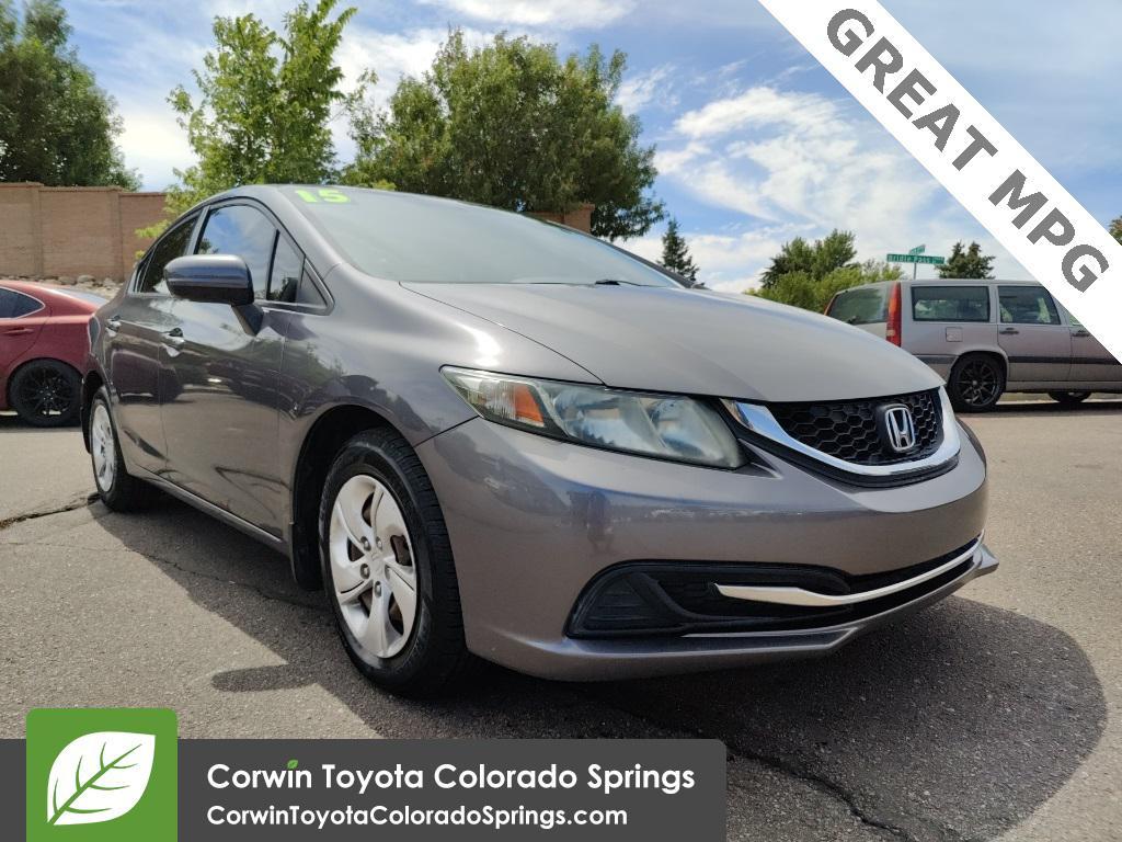 used 2015 Honda Civic car, priced at $11,500