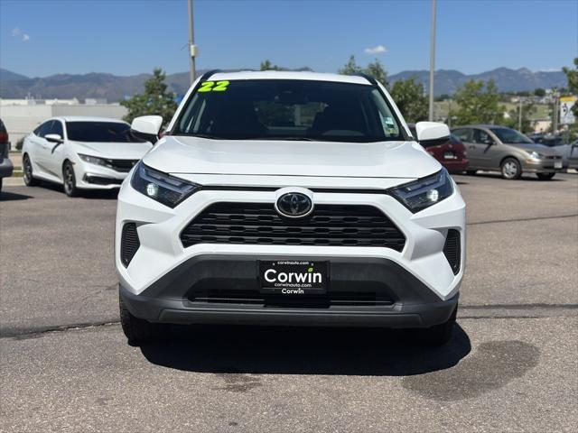 used 2022 Toyota RAV4 car, priced at $27,500