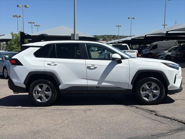 used 2022 Toyota RAV4 car, priced at $27,500