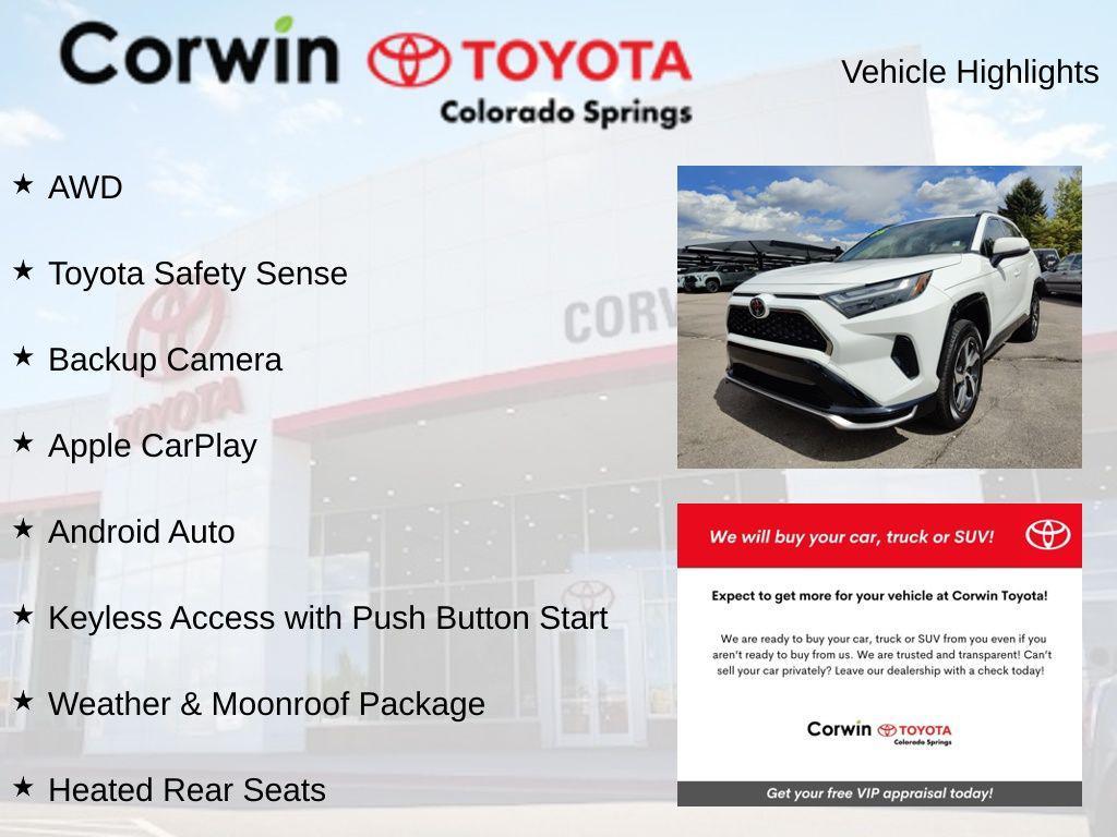 used 2025 Toyota RAV4 Hybrid car, priced at $45,500