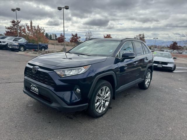 used 2021 Toyota RAV4 car, priced at $32,000