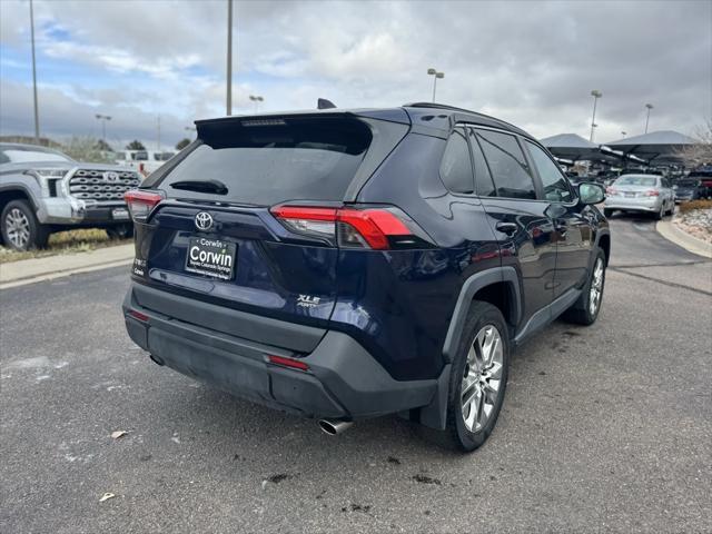 used 2021 Toyota RAV4 car, priced at $32,000