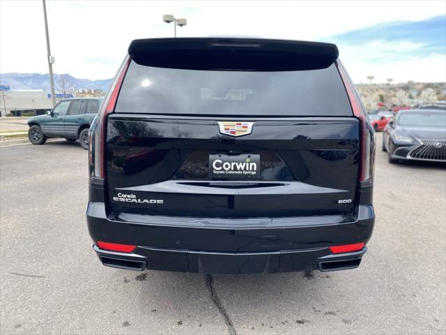 used 2023 Cadillac Escalade ESV car, priced at $84,000