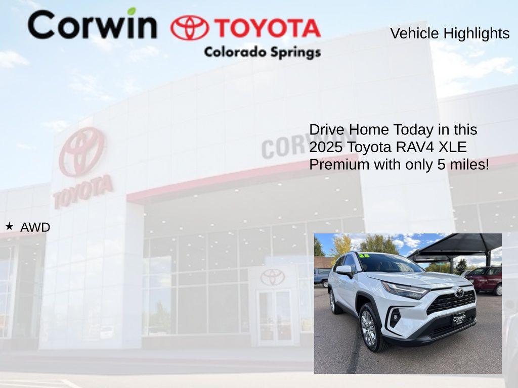 used 2025 Toyota RAV4 car, priced at $38,800