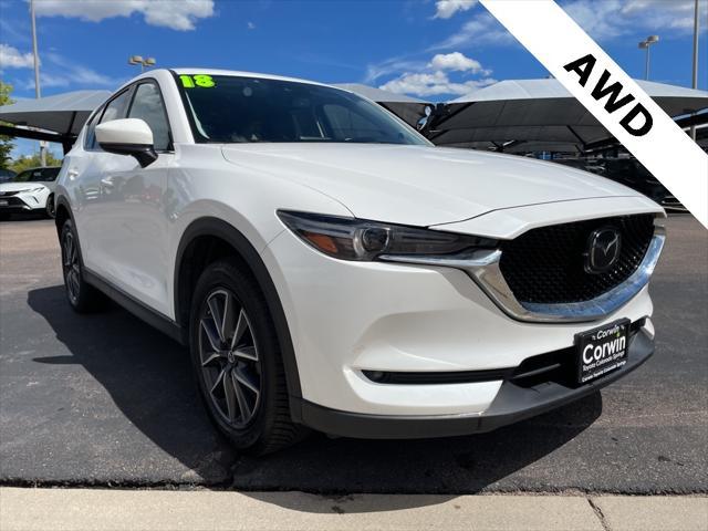 used 2018 Mazda CX-5 car, priced at $20,500