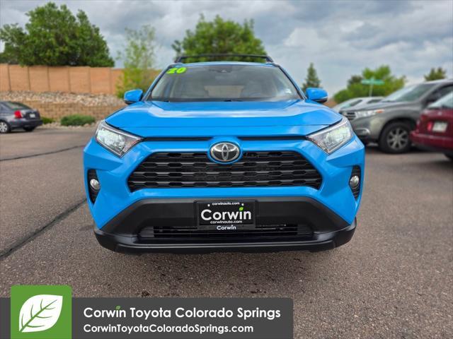 used 2020 Toyota RAV4 car, priced at $26,000