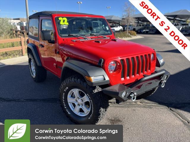 used 2022 Jeep Wrangler car, priced at $29,000