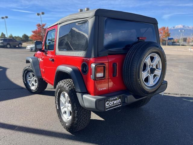 used 2022 Jeep Wrangler car, priced at $29,000