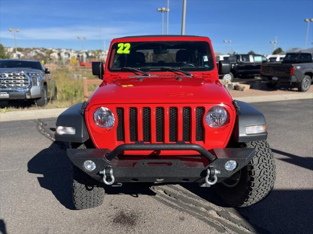 used 2022 Jeep Wrangler car, priced at $29,000