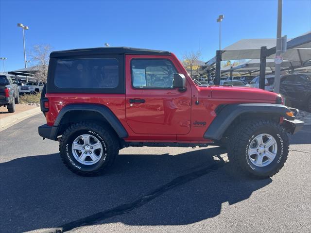 used 2022 Jeep Wrangler car, priced at $29,000