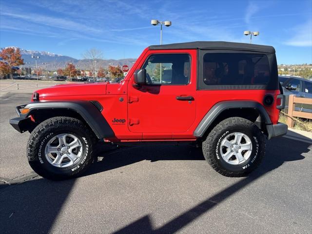 used 2022 Jeep Wrangler car, priced at $29,000