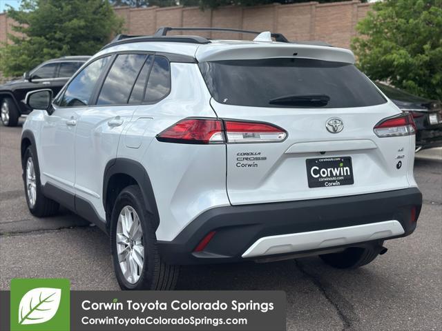 used 2023 Toyota Corolla Cross car, priced at $25,500