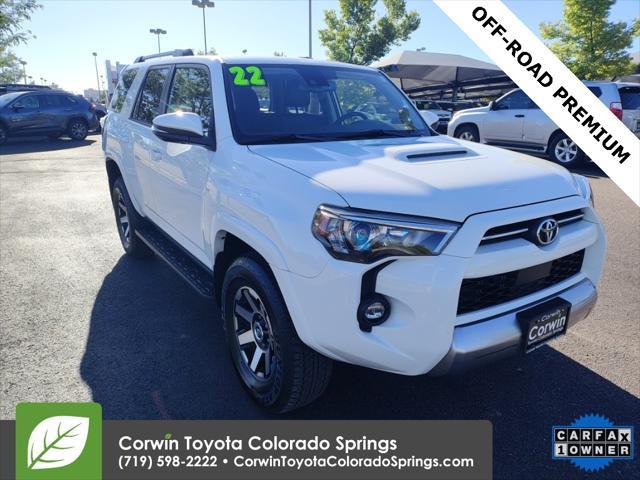 used 2022 Toyota 4Runner car, priced at $43,000