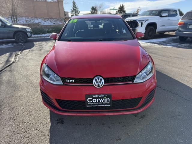 used 2015 Volkswagen Golf GTI car, priced at $12,750