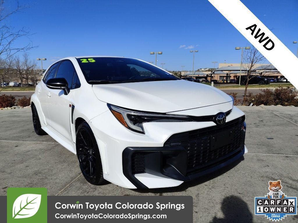 used 2025 Toyota GR Corolla car, priced at $38,000